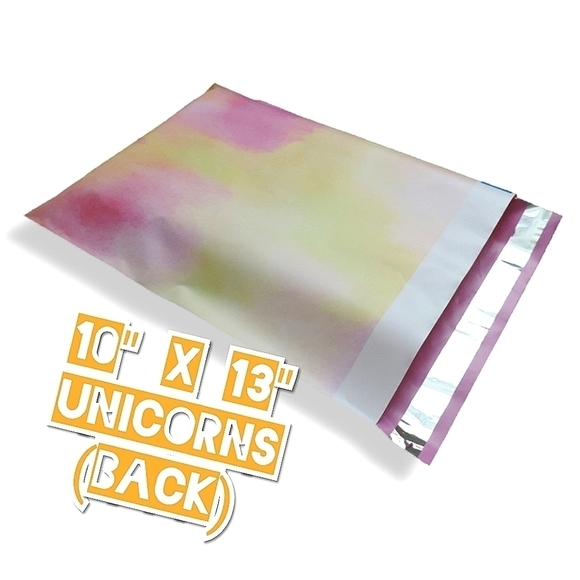 50 Poly Mailers 10x13 Unicorns - Picture 3 of 3